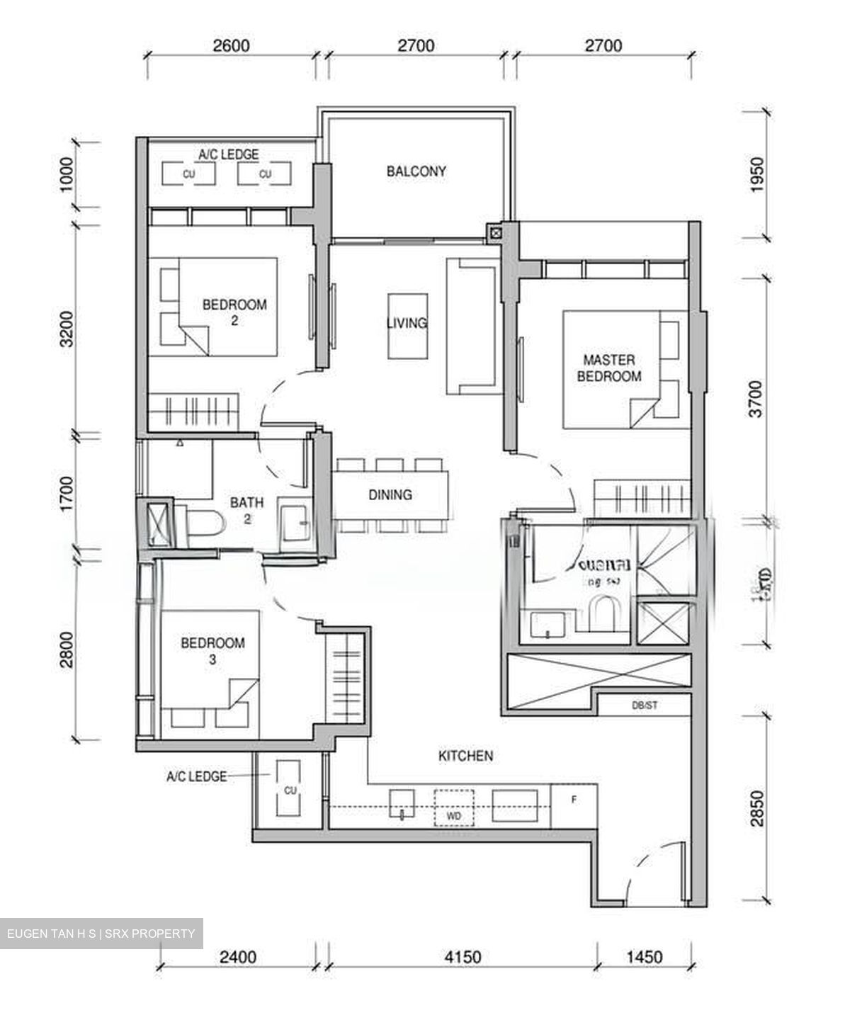 Sceneca Residence (D16), Apartment #539449251